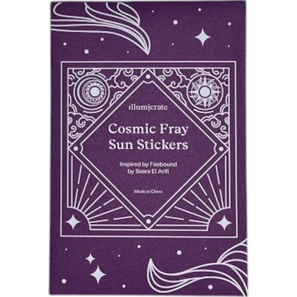 Illumicrate Faebound Cosmic Fray Sun Stickers - Saara El-Arifi April 2025 - Picture 1 of 7